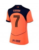 Barcelona Ferran Torres #7 Kolmaspaita Naisten 2025-26 Lyhythihainen